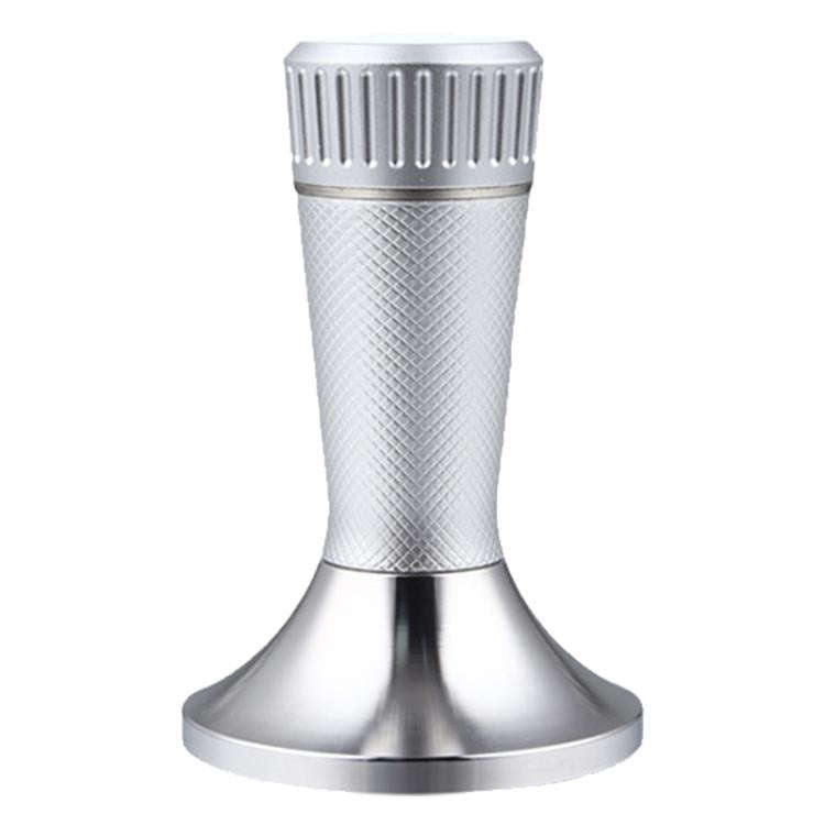 58.3mm Mesh Texture Coffee Powder Pressing Hammer Stainless Steel Cloth Powder(Silver)
