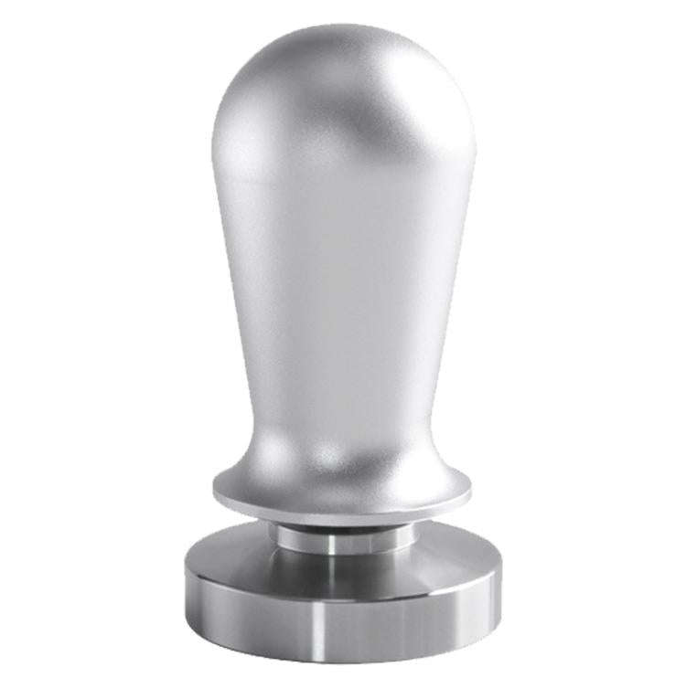 Stainless Steel Coffee Powder Hammer Pressure Powder Tampon, Size:53mm Silver
