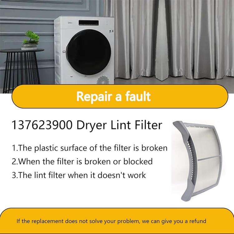 Dryer Lint Filters, Model:137623900