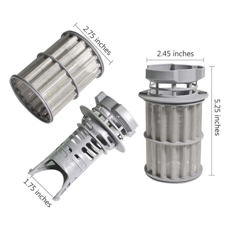 Dishwasher Filter Micro Circulation Pump 00645038 Dishwasher Filter(Grey)