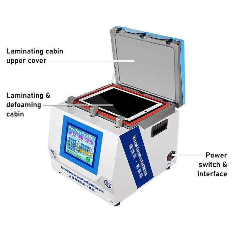 YYD YD-639 UV Curing Laminating Defoaming All-in-One, Plug:EU Plug