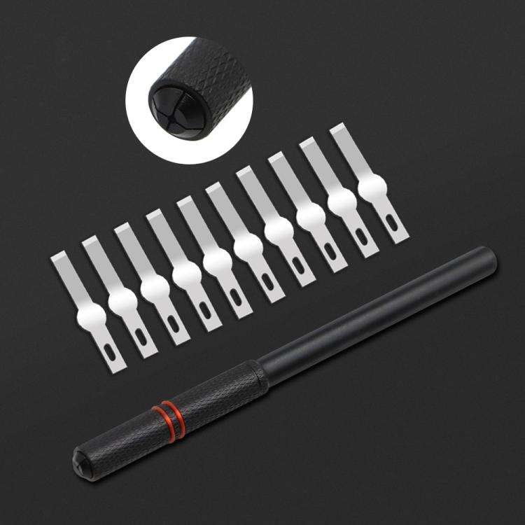 Ergonomic Non-slip Carving Glue Remover Knife Set, Model:NO.8
