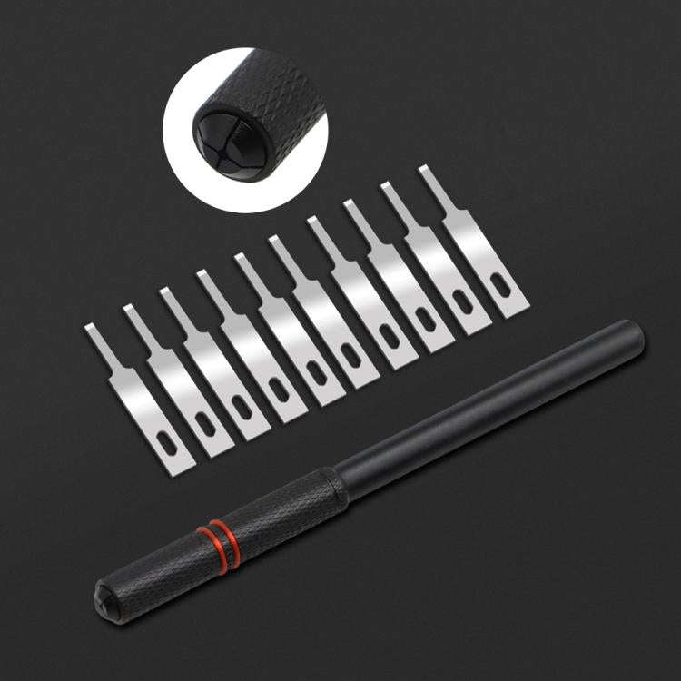 Ergonomic Non-slip Carving Glue Remover Knife Set, Model:NO.9
