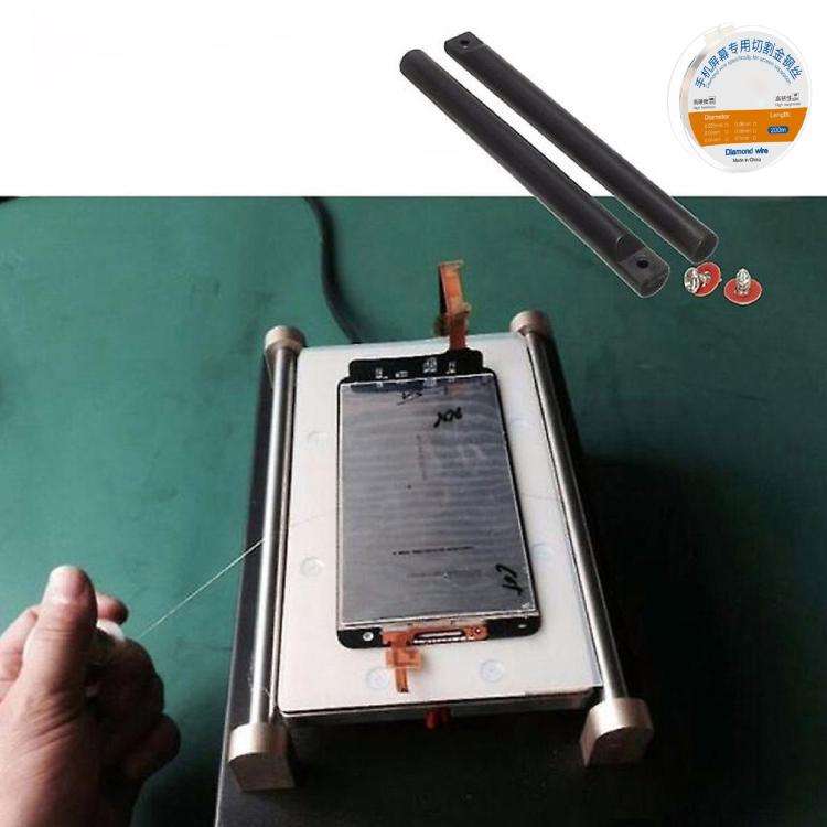 200m Screen Separation Specifically Diamond Cutting Wire, Diameter:0.08mm