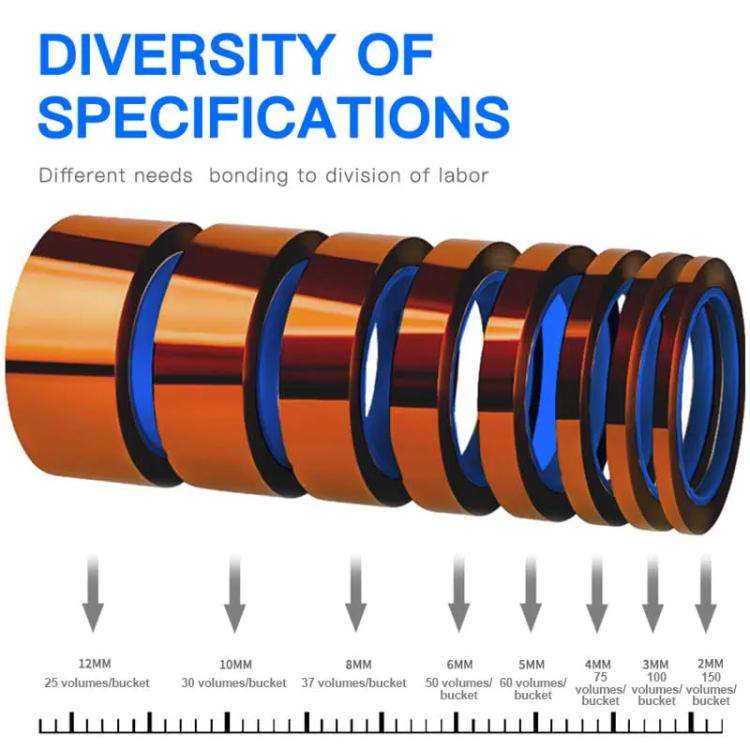 Mechanic 400 Degrees Celsius High-temperature Resistant PCB Battery Repair Tape, Size:5mm x 35m