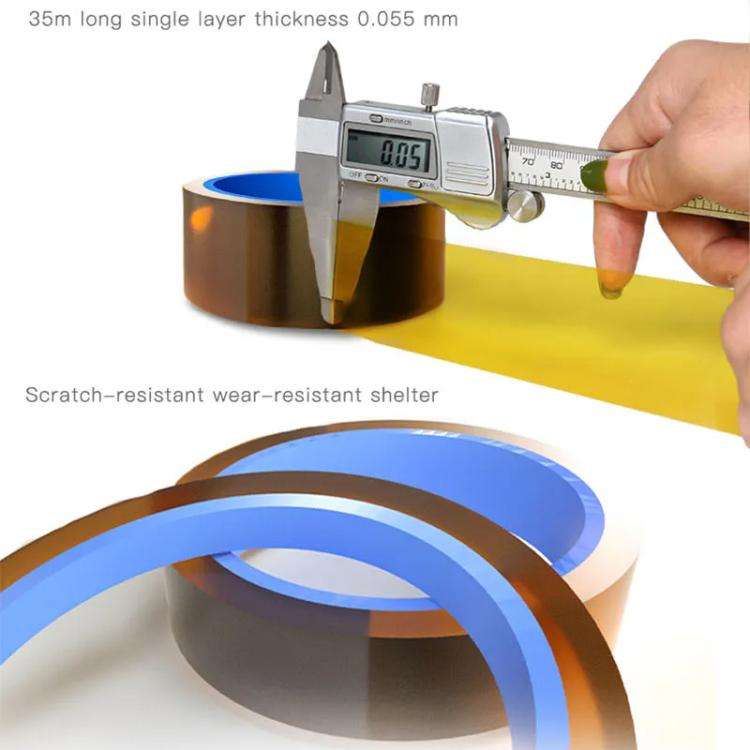 Mechanic 400 Degrees Celsius High-temperature Resistant PCB Battery Repair Tape, Size:15mm x 35m
