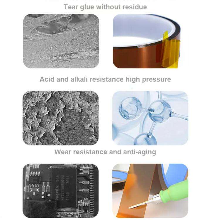 Mechanic 400 Degrees Celsius High-temperature Resistant PCB Battery Repair Tape, Size:5mm x 35m