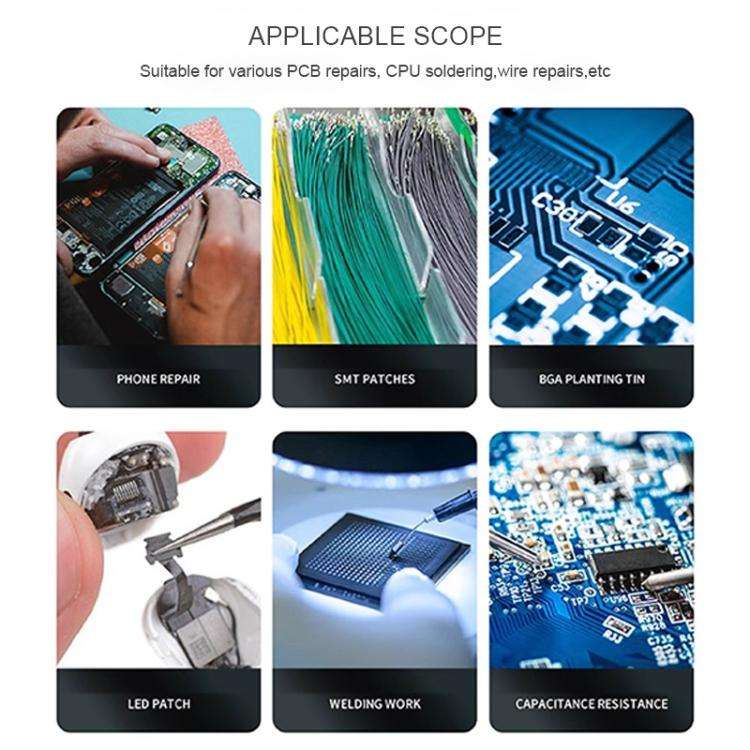 120m Circuit Board BGA Soldering Conductor Wire, Model:Non Insulation Type 0.008mm
