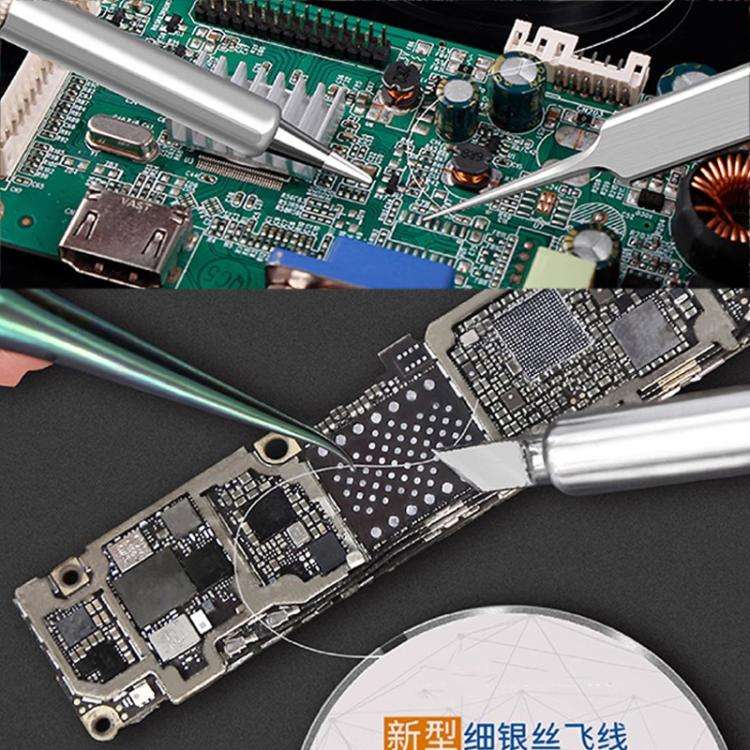 120m Circuit Board BGA Soldering Conductor Wire, Model:Non Insulation Type 0.008mm