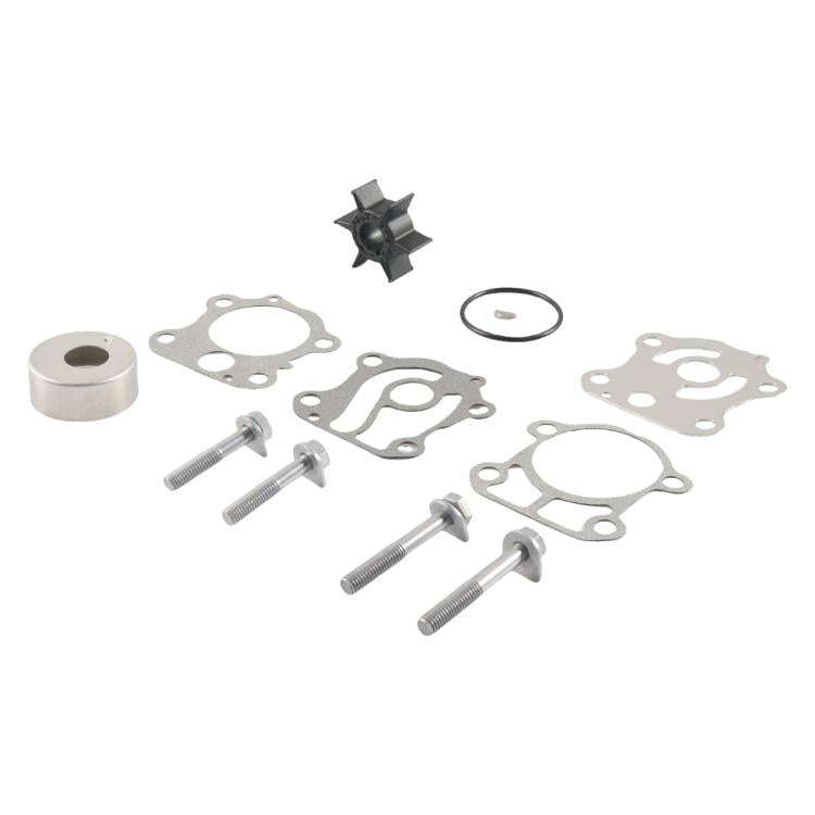Outboard Water Pump Impeller Repair Kit for YAMAHA 60HP 6K5-W0078-01(Silver + Black)