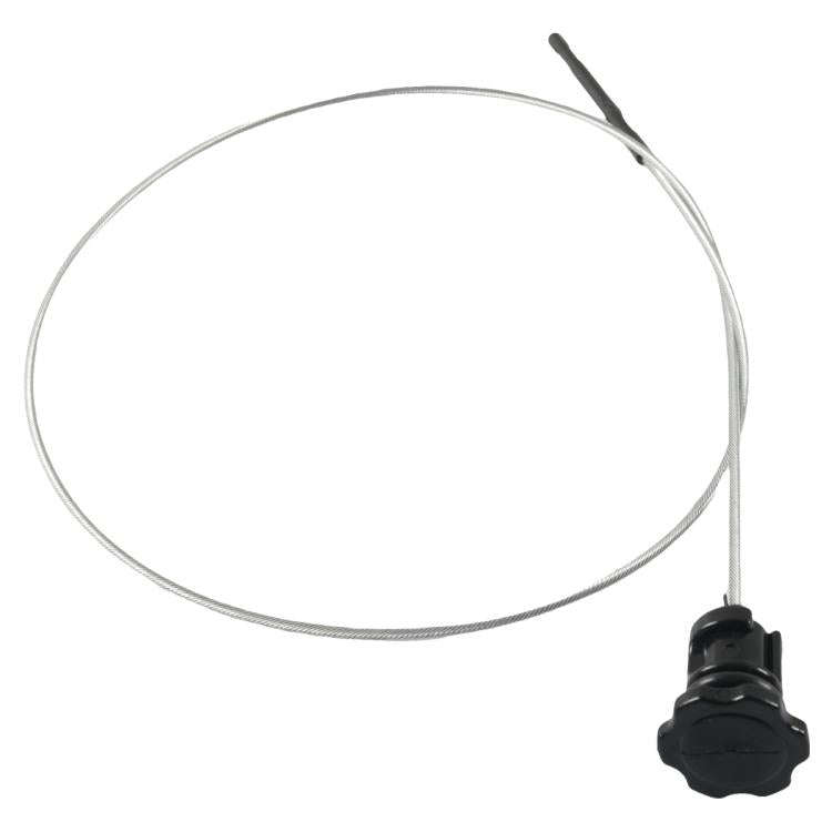 Car Engine Oil Level Oil Measuring Rod for Dodge Charger 2006-2012 A-22301-2(Black+Silver)