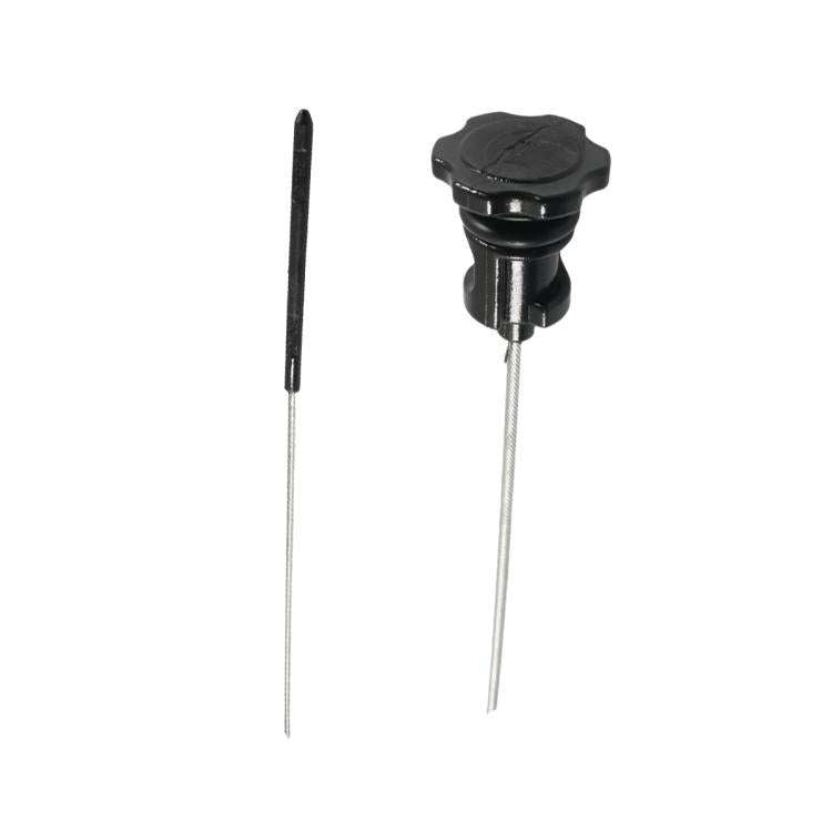 Car Engine Oil Level Oil Measuring Rod for Dodge Charger 2006-2012 A-22301-2(Black+Silver)