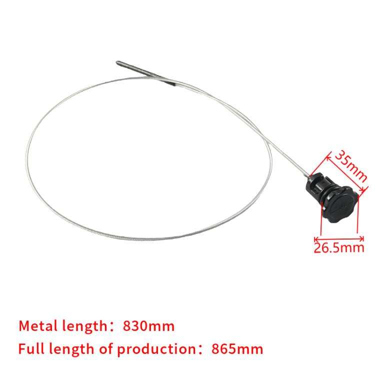 Car Engine Oil Level Oil Measuring Rod for Dodge Charger 2006-2012 A-22301-2(Black+Silver)