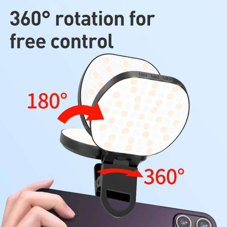 W70 Multifunctional Portable Magnetic Fill Light, Style:Three-Colors Light