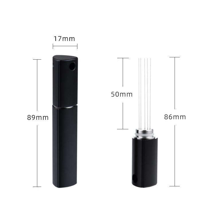 Triangular Mini Coffee Powder Needle(Black)