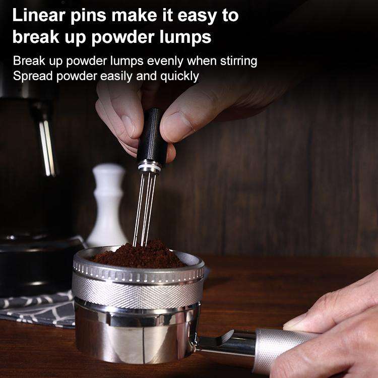 Triangular Mini Coffee Powder Needle(Black)