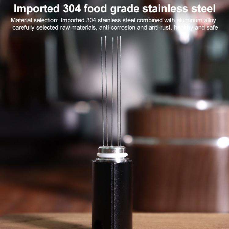 Triangular Mini Coffee Powder Needle(Black)