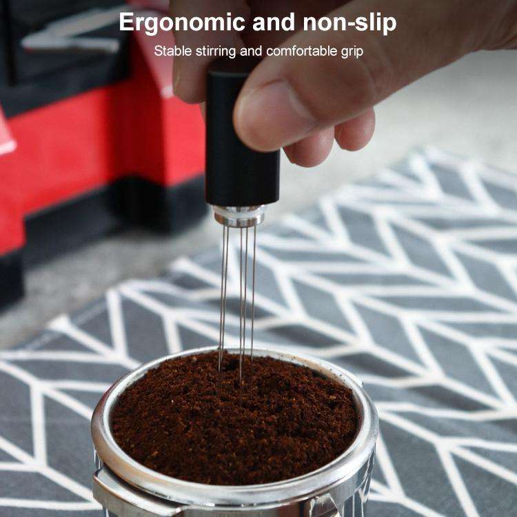 Triangular Mini Coffee Powder Needle(Black)