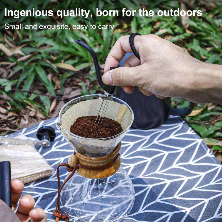Triangular Mini Coffee Powder Needle(Black)
