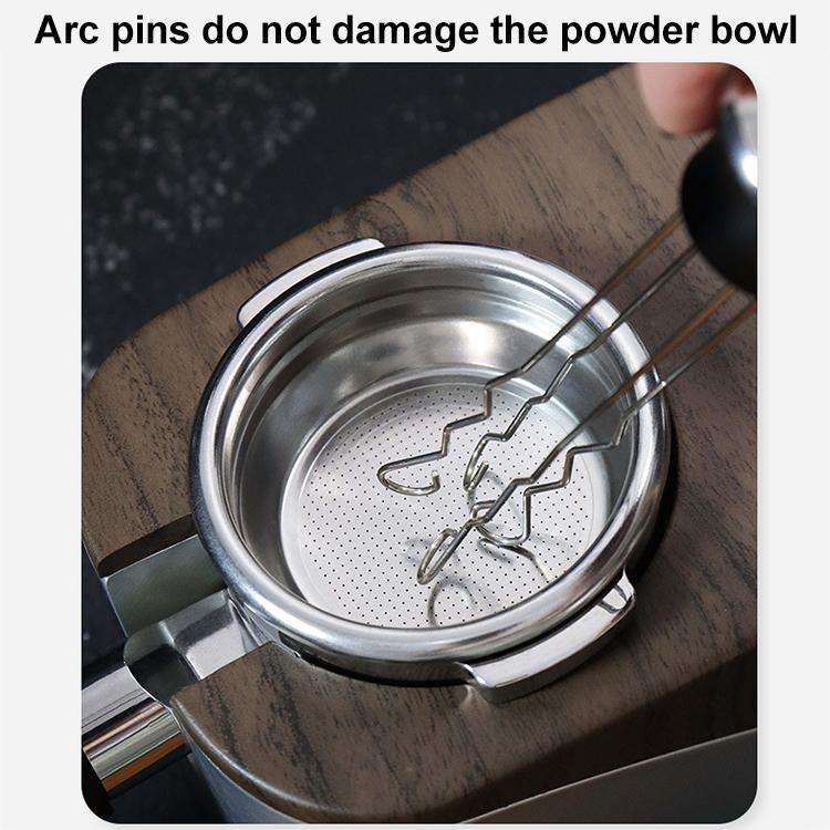 Stainless Steel Tumbler Coffee Loose Powder Needle(Silver)