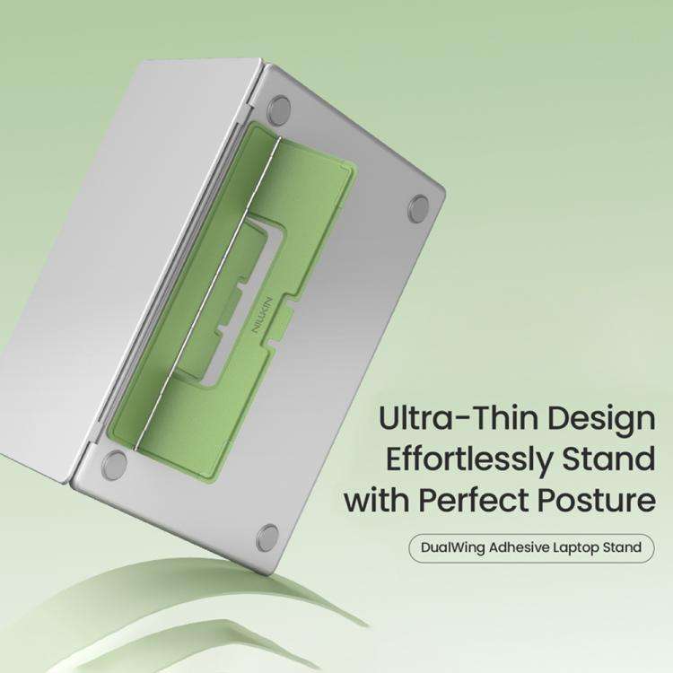 NILLKIN DualWing Adhesive Laptop Stand(Green)