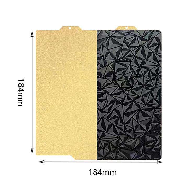 3D Printing Build Plate 184mm For Bambu Lab A1 mini Printer, Style:PEI Coating + PEO Film