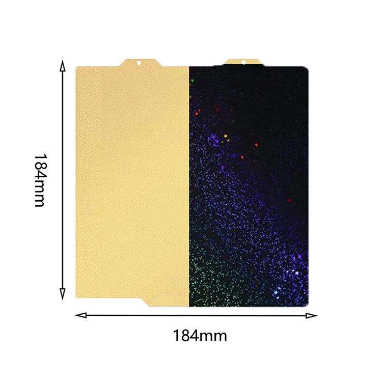 3D Printing Build Plate 184mm For Bambu Lab A1 mini Printer, Style:PEI Coating + PEY Film