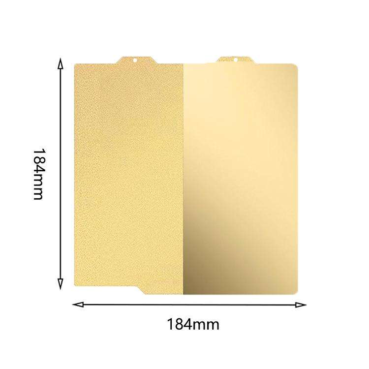 3D Printing Build Plate 184mm For Bambu Lab A1 mini Printer, Style:PEI Coating + PEI Film