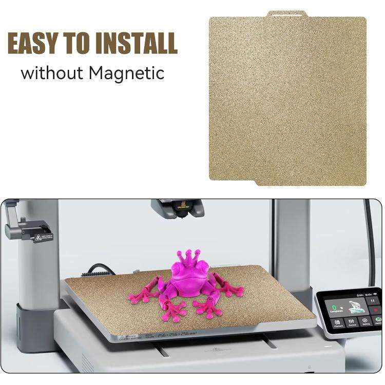 3D Printing Build Plate 257mm For Bambu Lab A1 Printer Platform, Style:PEI Double-sided Coating