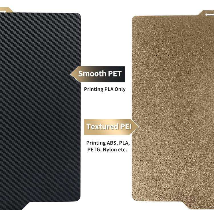3D Printing Build Plate 257mm For Bambu Lab A1 Printer Platform, Style:PEI Coating + PET Film