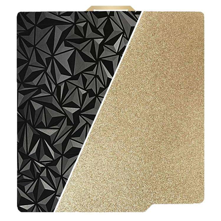 3D Printing Build Plate 257mm For Bambu Lab A1 Printer Platform, Style:PEI Coating + PEO Diamond ...