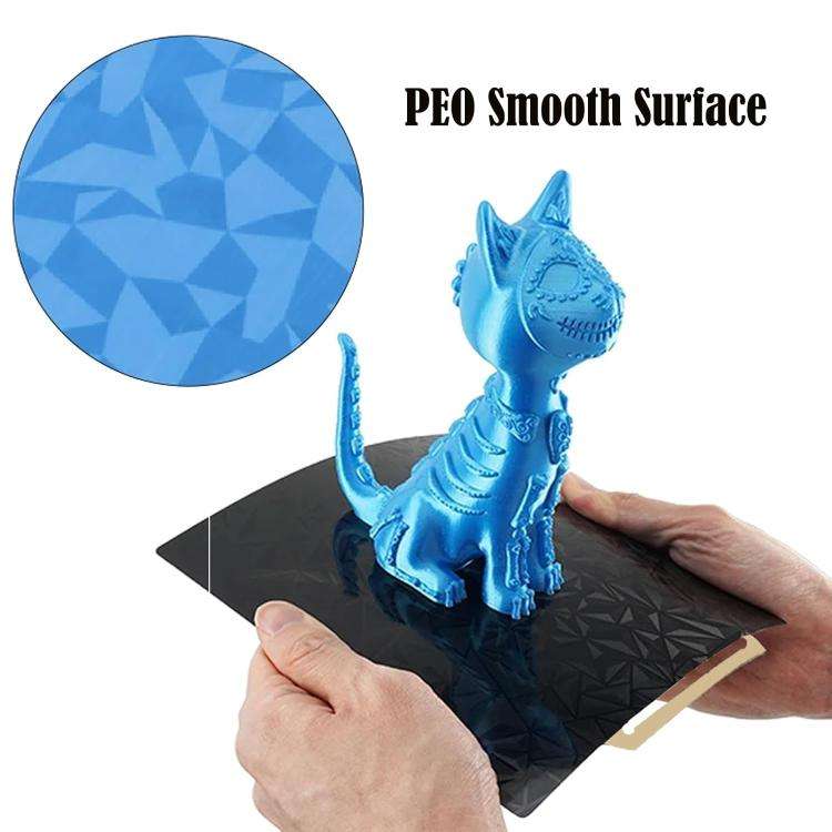 3D Printing Build Plate 257mm For Bambu Lab A1 Printer Platform, Style:PEI Coating + PEO Diamond ...