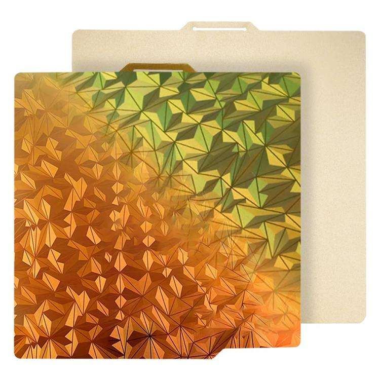 3D Printing Build Plate 257mm For Bambu Lab A1 Printer Platform, Style:PEI Coating + PEO Chameleon