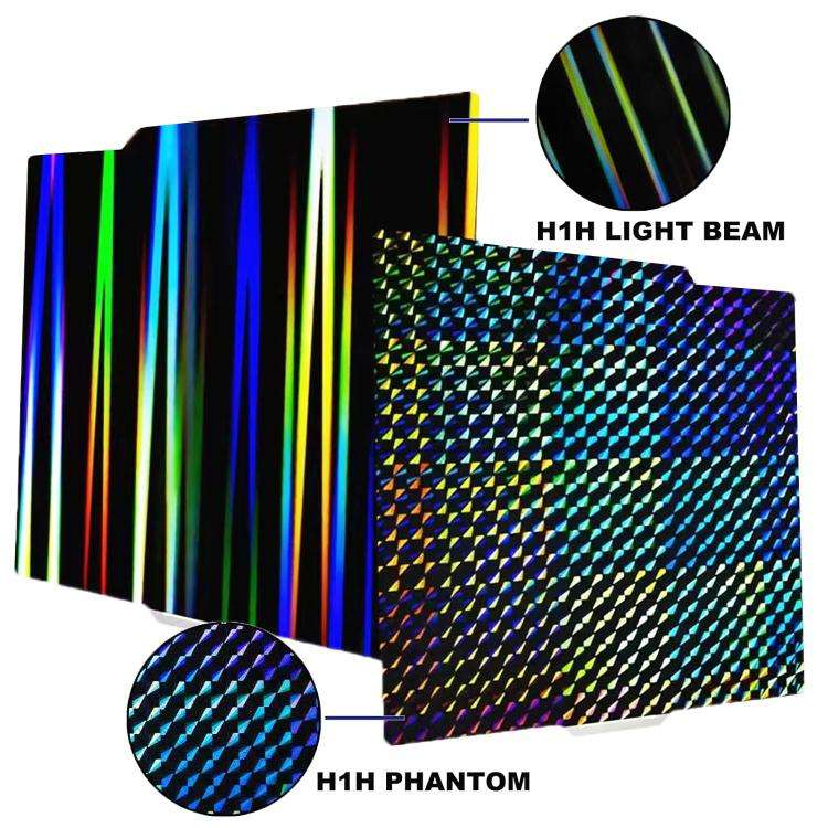 3D Printing Build Plate 257mm For Bambu Lab A1 Printer Platform, Style:Phantom Film + Beam Film