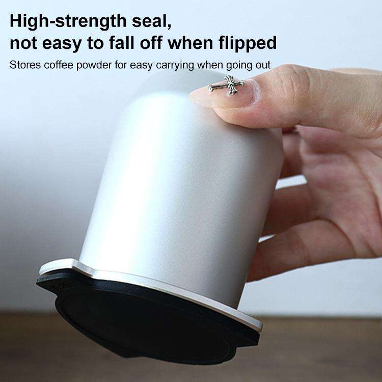 Coffee Machine Handle Dosing Cup Mug Coffee Powder Feeder with Silicone Cover For Breville 8 Seri...