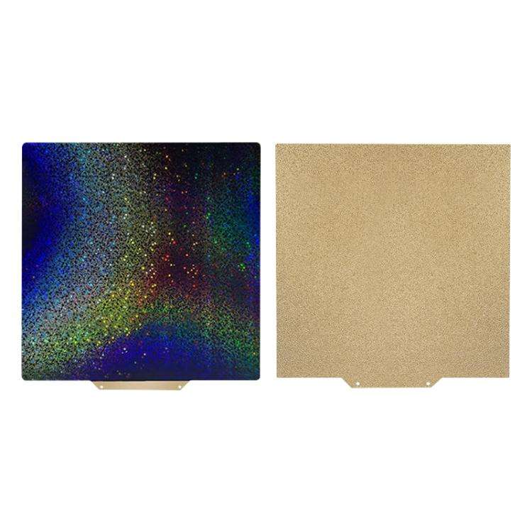 PEI Coating Smooth Starry PET Film Double-Sided 3D Printing Build Plate, Size:300x300mm