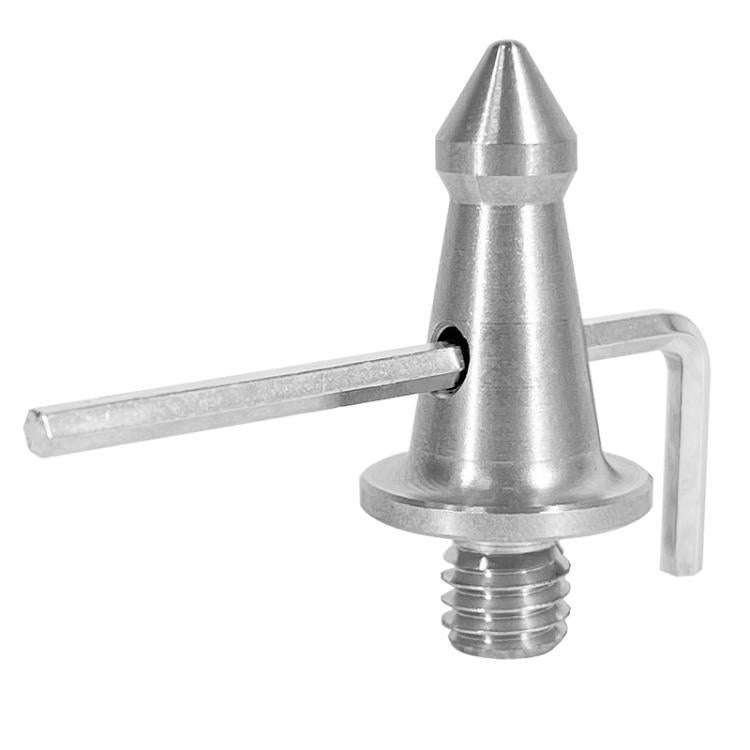 BEXIN LS002 Stainless Steel Tripod Spikes with 3/8 Screw for DSLR Tripods and Monopods(Steel Color)