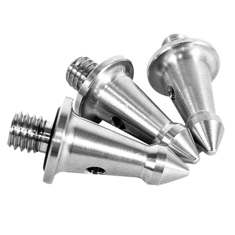 BEXIN LS002 Stainless Steel Tripod Spikes with 3/8 Screw for DSLR Tripods and Monopods(Steel Color)