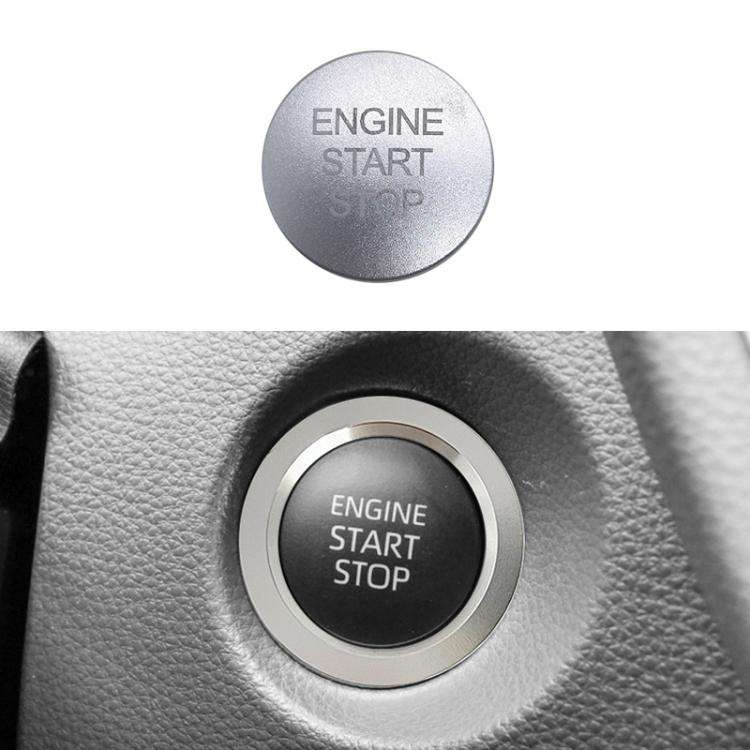 For Toyota Corolla Cross / Yaris Car One-key Start Engine Key Ignition Switch Decorative Ring Cov...