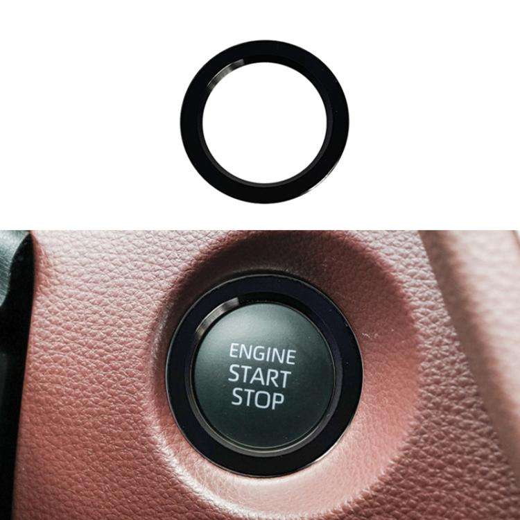 For Toyota Corolla Cross / Yaris Car One-key Start Engine Key Ignition Switch Decorative Ring Cov...