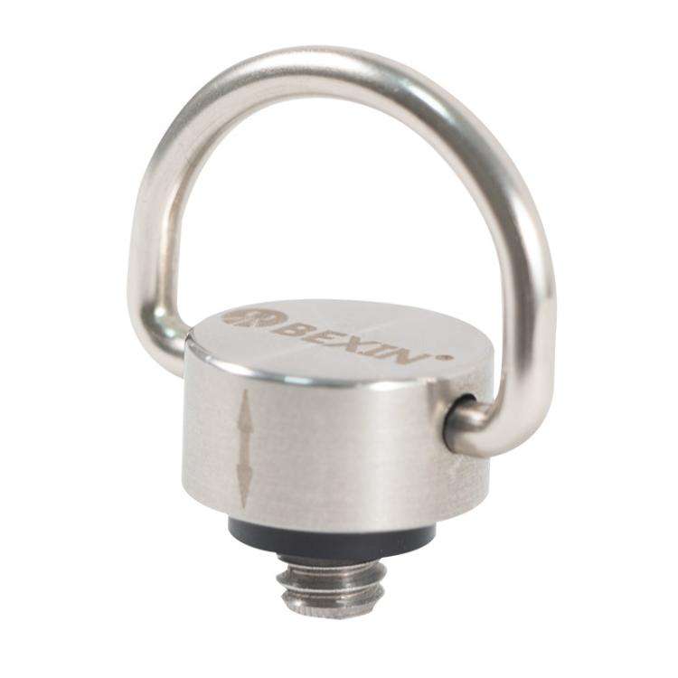 BEXIN LS020 Quick Release Plate Screws 1/4 inch C-Ring Adapter Mount Screws(Steel Color)