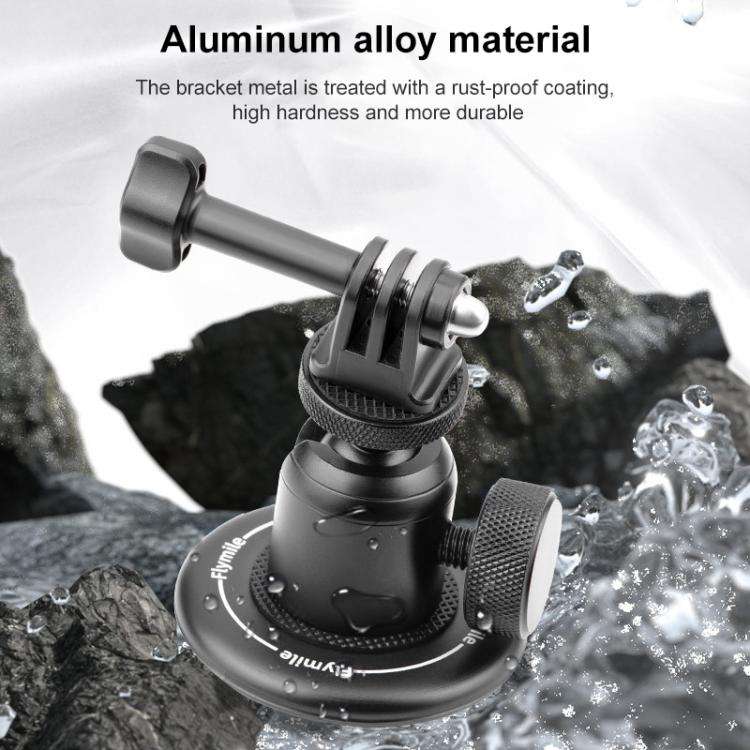 Strong Magnetic Round Base Aluminum Alloy Desktop Base