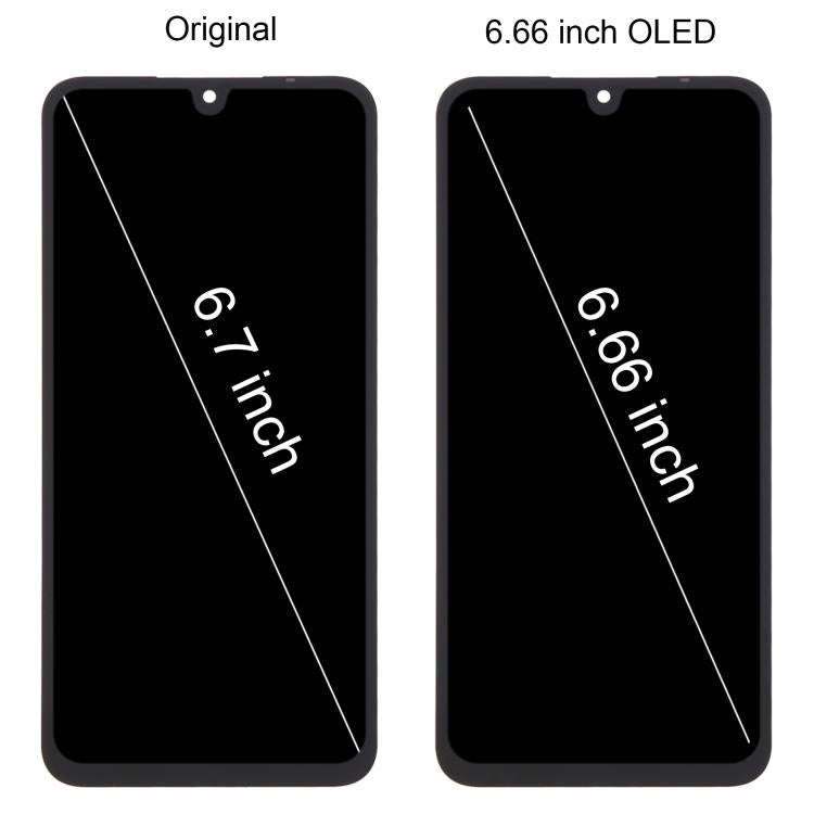 For Samsung Galaxy F16 SM-E166P 6.66 inch OLED LCD Screen With Digitizer Full Assembly