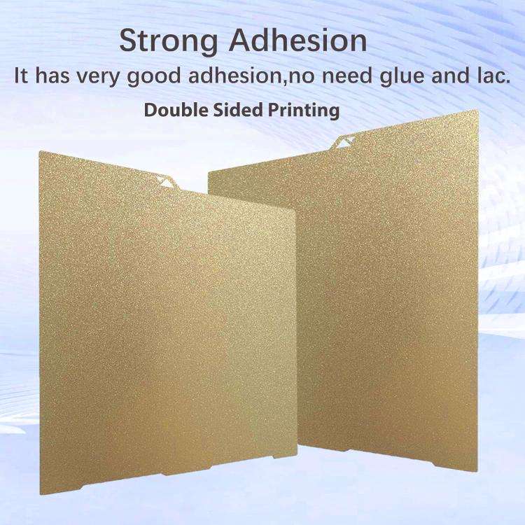 3D Printer Build Plate Spring Steel Sheet For ANYCUBIC 268x256mm, Style:PEI Coating + PEO Diamond...