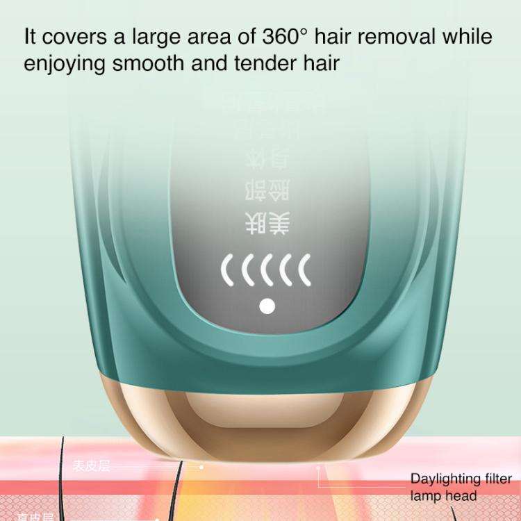 FY-B502 Portable Laser Hair Removal Device Photon Electric IPL Intense Pulse Hair Remover, US Plu...