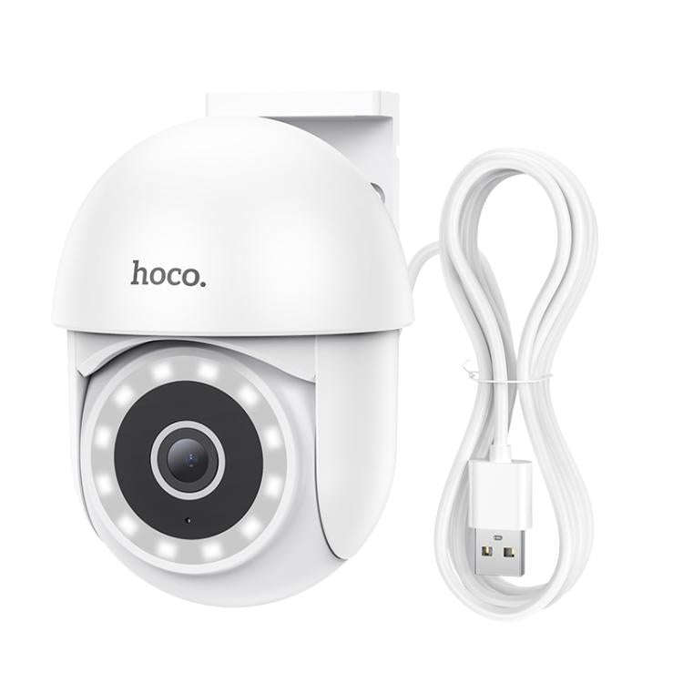 hoco D2 3MP 2.4G WiFi IP65 Outdoor PTZ HD Camera(UK Plug)