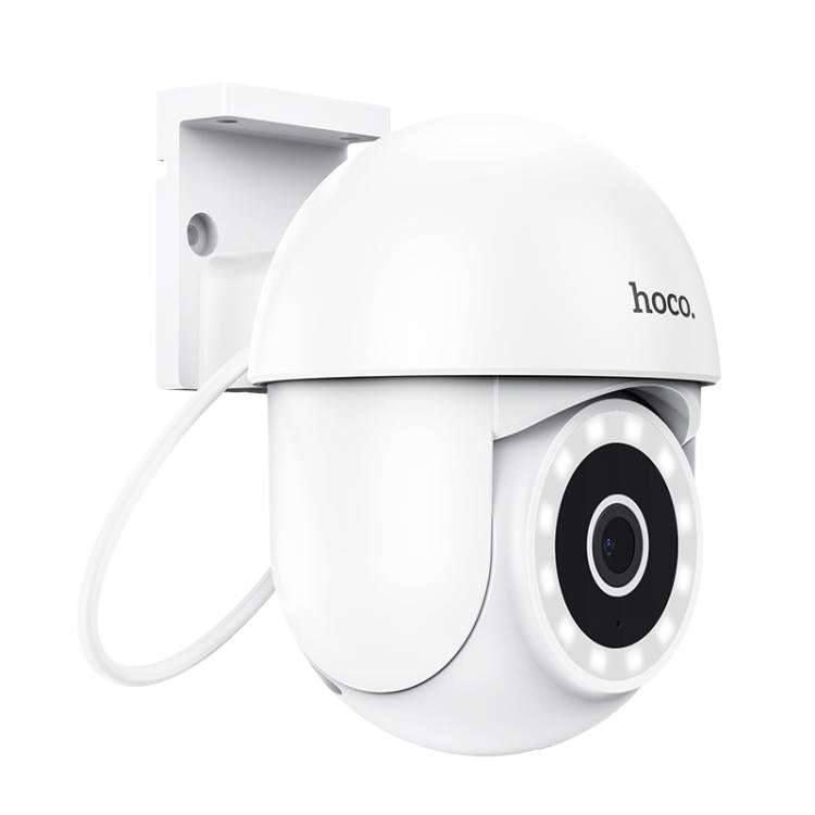 hoco D2 3MP 2.4G WiFi IP65 Outdoor PTZ HD Camera(UK Plug)