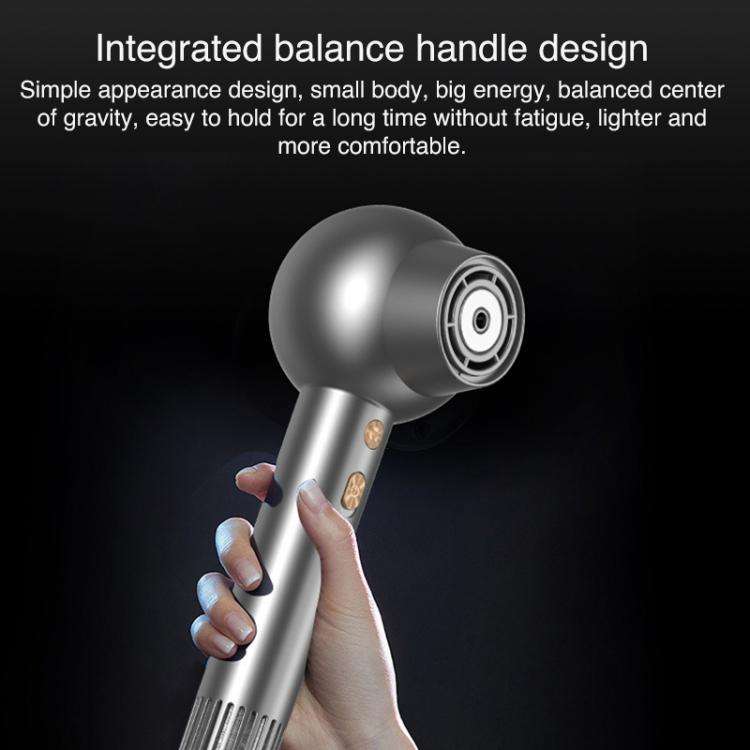 WG-F01 LED Digital Display Smart Frequency Conversion Negative Ion High Speed Hair Dryer, UK Plug...