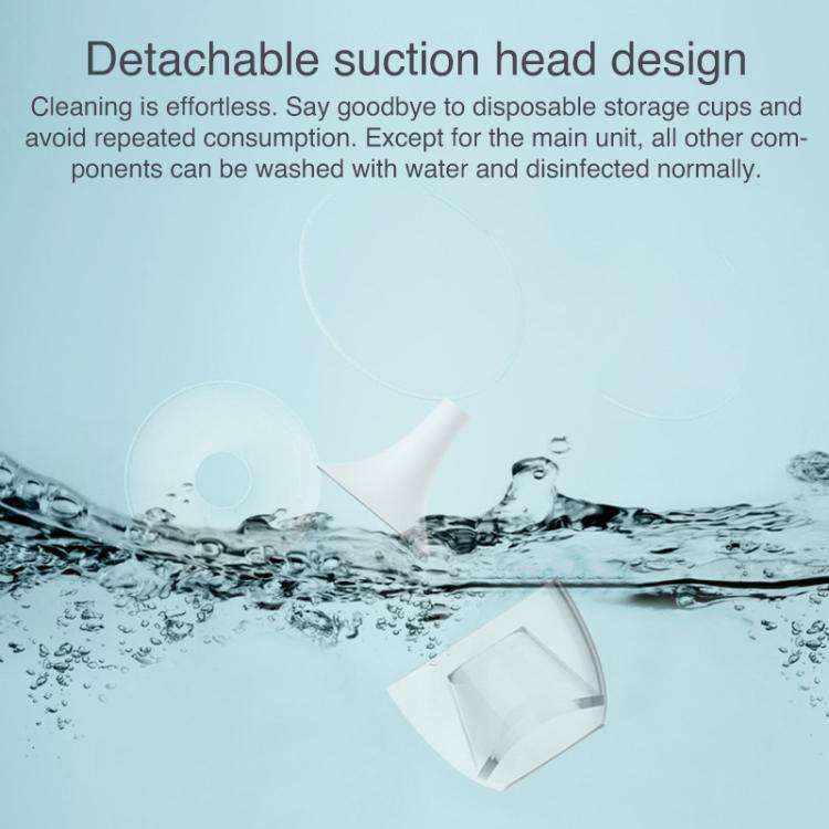 FY-B201 Electric Nasal Aspirator USB Rechargeable Baby Nose Cleaner(Green)