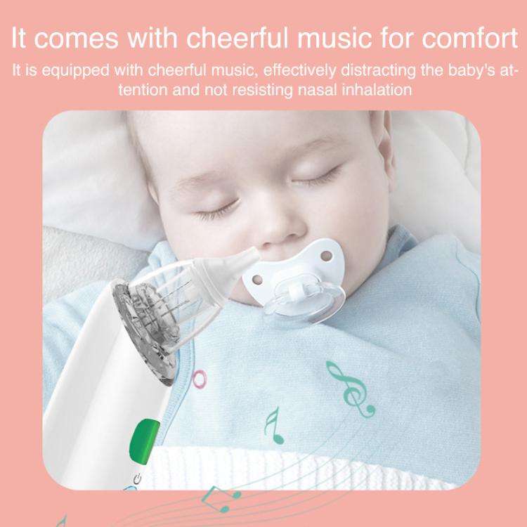 FY-B202 Baby Electric Nasal Aspirator Nose Cleaner(White)